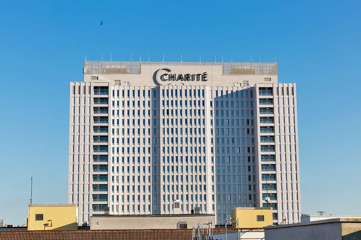 Building of Charite, Hospital in Berlin